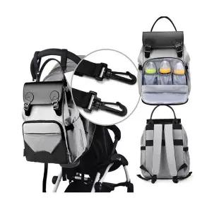 빅포켓 고급 백팩 유모차 기저귀 이유식 분유 가방