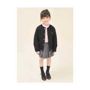 빈폴 키즈 빈폴 BEANPOLE KIDS 여아 저지 퀼팅 점퍼 블랙 (BI5839G035) (BI5839G035)