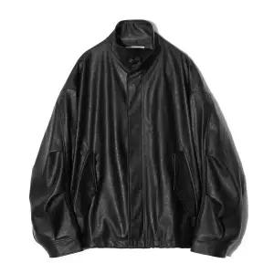 파르티멘토 PARTIMENTO [비건 레더] 필드 자켓 블랙 [Vegan Leather] Field Jacket Black 204986