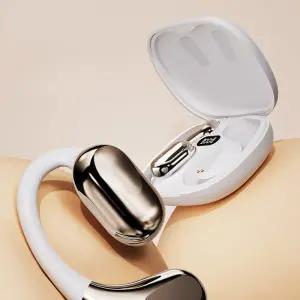 골전도 귀에거는 이어폰 러닝 오픈 귀찌형 런닝 거는 골밀도이어폰 경량 나비 스포츠 이어셋