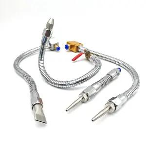 스테인리스 공작 노즐 자바라 튜브 정전기 후드 이송