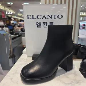 엘칸토 HC06 여성 8cm 가보시 앵클부츠. LCWA64U54C LCWA64U54C