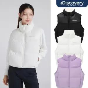 갤러리아 [디스커버리] 여성 올리브 크롭 다운 패딩베스트 (DWDV91046)