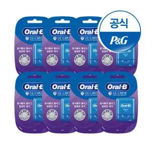 오랄비 치실 글라이드 3D 화이트 35M 8개