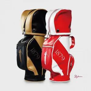 미니골프백 캐디 케이스 소품 인테리어 파우치 와인nop856