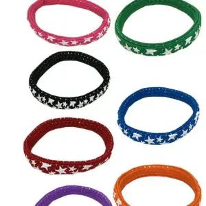 [콩심팥심]대용량 짱짱한 무매듭 두꺼운 컬러 머리끈 30P 넓은 간편한스타일