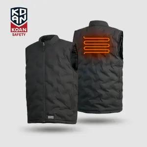 코오롱 겨울 방한용품 따뜻한 발열베스트 스마트 발열조끼 KS-HV001