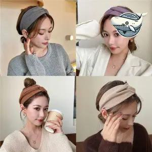 [콩심팥심]소프트 여성 헤어밴드 머리띠 스타일리시 헤어