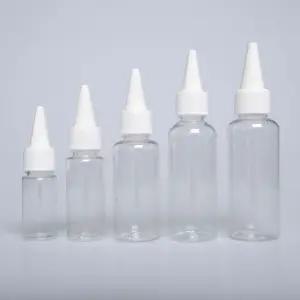 (무료배송) 화이트캡 투명 뾰족 공병 물감 조색 교구 도색 10ml