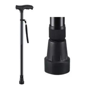 노인 용 할머니 어르신 지팡이 한발 형 고무 발판 걷기보조기구