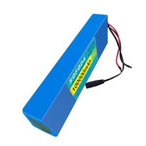 7S4P 충전식 리튬 이온 배터리 24V100AH 18650, 15A BMS+29.4V 충전기 포함