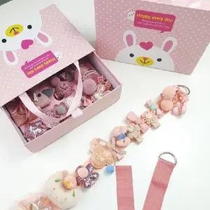 [콩심팥심](가디언블루) 헤어핀 17종 섟세트 섟상자포함 올림머 선물세트