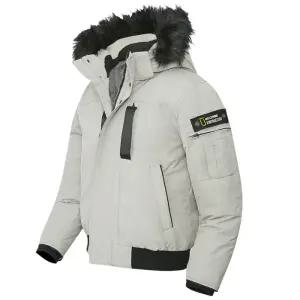 [디바옴므]후드 FUL 탈부착 헤비 패딩 경량점퍼 털 와팬 집업