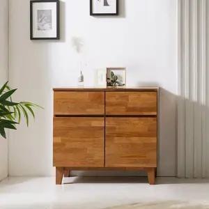 퍼스웰 듀브 800 멀바우원목 LPM 수납장 높은거실장(GB_005)