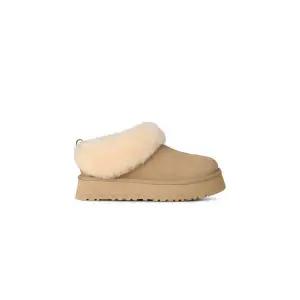 [롯데백화점]어그 공식[WOMEN] 양모 칼라 앵클 슬리퍼 (타젤)1665303550