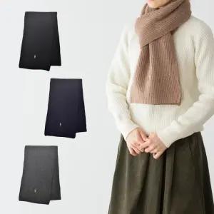 폴로 랄프로렌 시그니처 울 니트 립 목도리