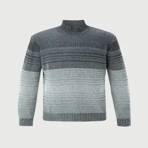 [롯데백화점]트레몰로 F/W 캐시미어 배색형 하프터틀 니트 TRNBH3W9471