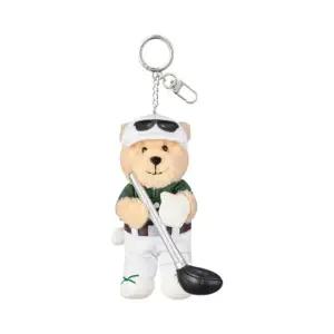 Starbucks Golf Bearista Keychain Male 스타벅스 골프 베어리스타 키체인 남자
