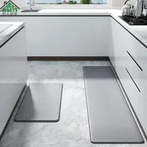 illo001  PVC 주방매트 싱크대 발판 주방 러그 키친 발매트 자취필수템 현관 욕실 거실  buyus 굿딜 브이숍