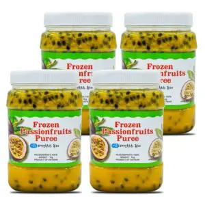 신정푸드 냉동 패션후르츠 퓨레 1kg x 4개