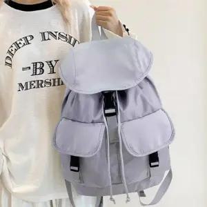 아트박스/다잇템 여자 사이드지퍼 드로우코드 백팩