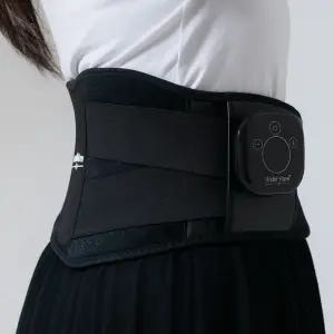 럭시스 온열 허리 초음파 EMS 저주파 마사지기 온열 찜질기 부스터겔 포함