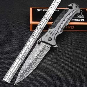 캠핑칼 폴딩 칼 다마스커스 등산 제품 나이프