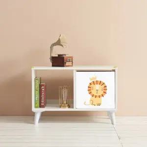 H6300 1단 2칸 심플 책장 1color 착불