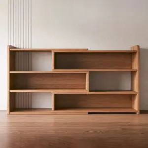 길이조절 책장 확장형 투명 책꽂이 기억자형 교구장 거실 공간활용 서재 사물함 스카이러브 너