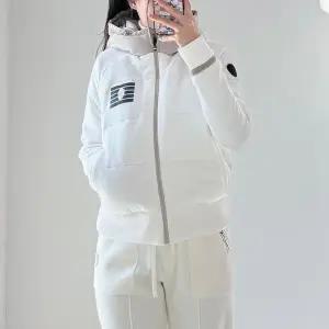 골프웨어 어메이징 여성 후디 배색 봄버 패딩 골프 점퍼