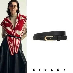시슬리 시그니처 가죽밸트