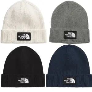 노스페이스 로고 박스 커프드 비니 빅로고 비니