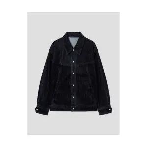 매장정품 에잇세컨즈 8SECONDS 벨벳터치 트러커 네이비 165X39AP4R 138418