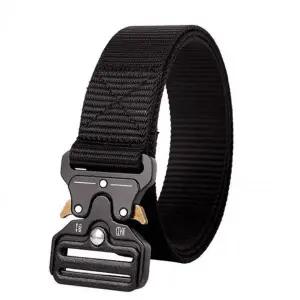코브라벨트 원터치 전술벨트 블랙 남자벨트 120cm