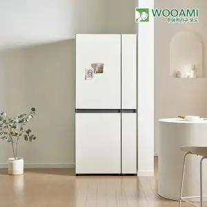우아미가구 모노 모트 슬라이딩 주방수납장 냉장고 틈새장 200