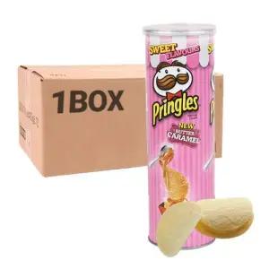 [가공식품] 켈로그 프링글스 버터카라멜맛, 110g, 1개