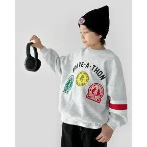 [리틀브로] (아동)브레이브기모맨투맨[티셔츠BFJV397B]