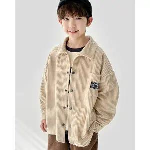 [리틀브로] (아동)B.보들코듀로이셔츠_베이지[셔츠BFJK736A]