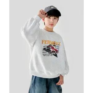 [리틀브로] (아동)크랙레이싱기모맨투맨[티셔츠BFJ4557B]