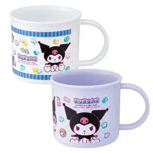 [골드스마일]다용도 핸들컵 쿠로미 200ml 2개입 1P 양치컵 물컵 캐릭터양치컵