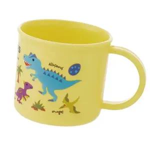 [골드스마일]다용도 핸들컵 다이너소어 200ml 1P 예쁜 양치컵 물컵 공룡플라스틱컵