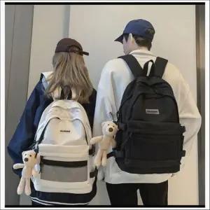 멀티포켓 캐주얼 백팩 학생 데일리 책가방