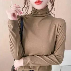 주말 데이트 여자 룩 겨울 코디 터틀넥 폴라 티셔츠