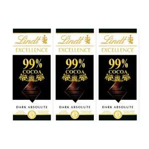 [NS홈쇼핑]린트 엑설런스 다크 99프로 50g x 3개[35586416]