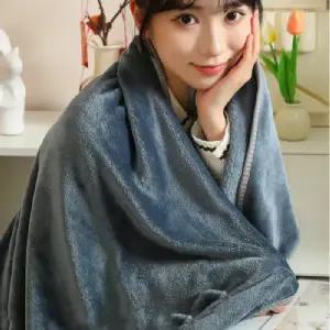 똑딱이 캐릭터 무릎 담요 극세사 어깨 이불 망토