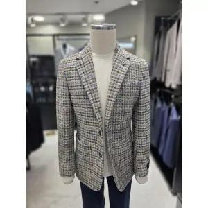 [지이크]파렌하이트 세이브존03 파렌하이트 가을 겨울 아이보리 로마 깅업체크 져지 자켓 (S42612614)