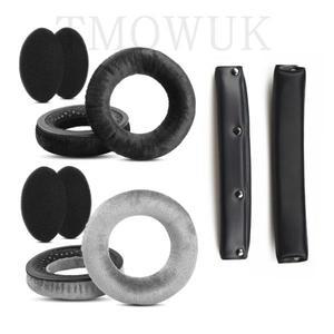 바이어다이나믹 DT990 / DT880 DT770 PRO DT 헤드폰 교체용 소프트 폼 쿠션 스펀지 패드 가죽 이어패드