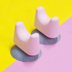 [골드스마일]마사지볼 실리콘 지압기 U자형 마사지기 흡착 마사지 도구