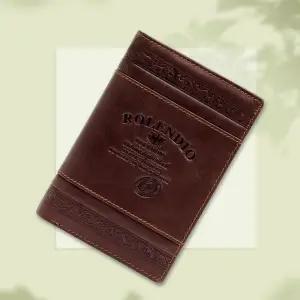 고품질 소가죽 M12 여권지갑 패스포드 동전 지폐 카드 포켓 (WFFKUAU)
