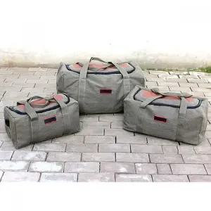 캔버스 캠핑 백팩 여행용 수납가방 (WFKMVNW)